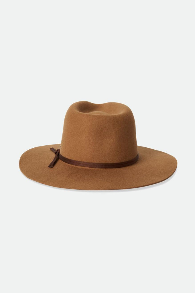 Brixton Cohen Cowboy Hat - Golden Brown