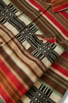 Men's Bowery Arctic Stretch Fleece in the color Multi Blanket Stripe - Additional Laydown image