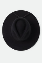 Women's Juniper Packable Hat in the color Black - Additional Laydown image