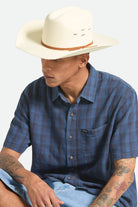 Unisex Laredo Straw Cowboy Hat in the color Bone - Additional Fit image