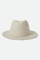 Women's Wesley Fedora in the color Off White - Additional Laydown image