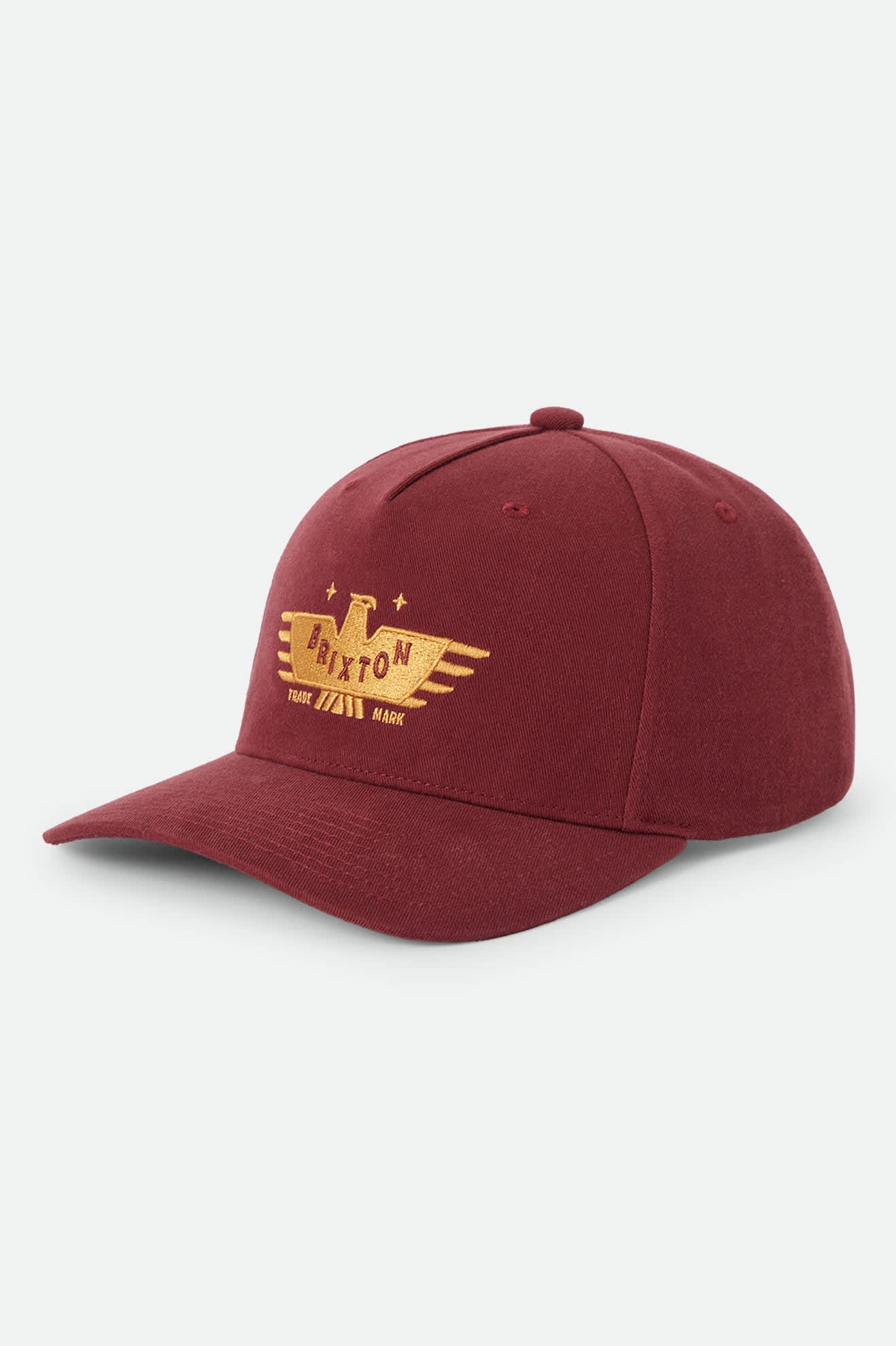 Unisex Ewing Snapback in the color Brick - Front Product View