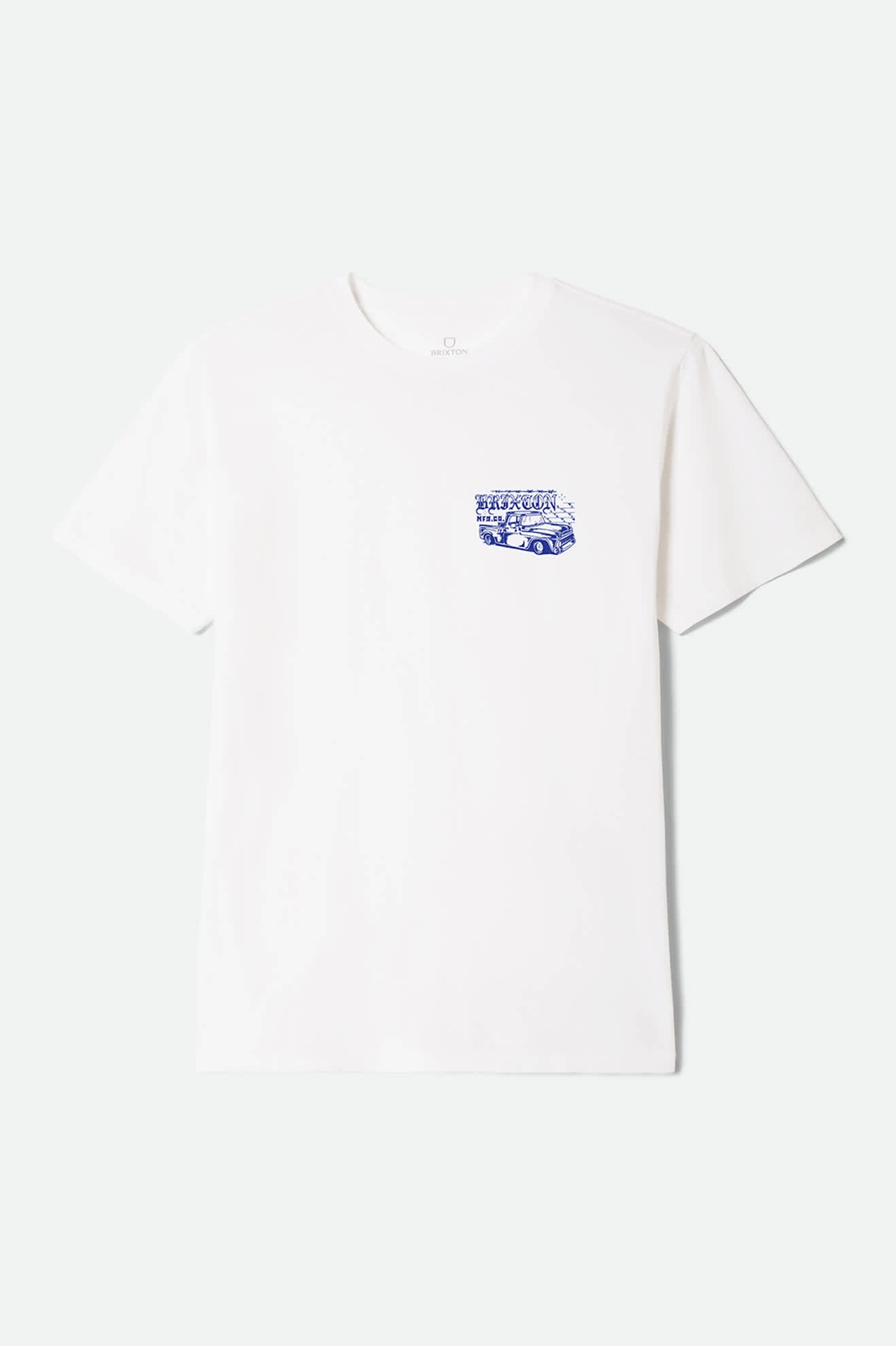Men's Cisco Short Sleeve Standard T-Shirt in the color White - Front Product View