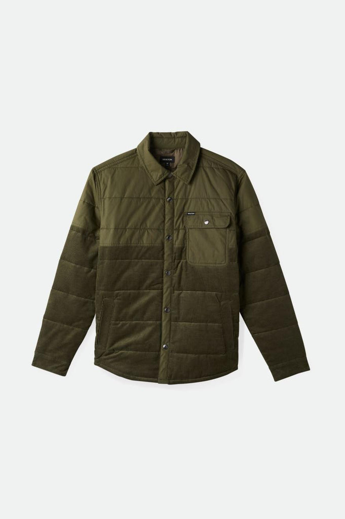 Brixton Cass Jacket - Military Olive/Military Olive