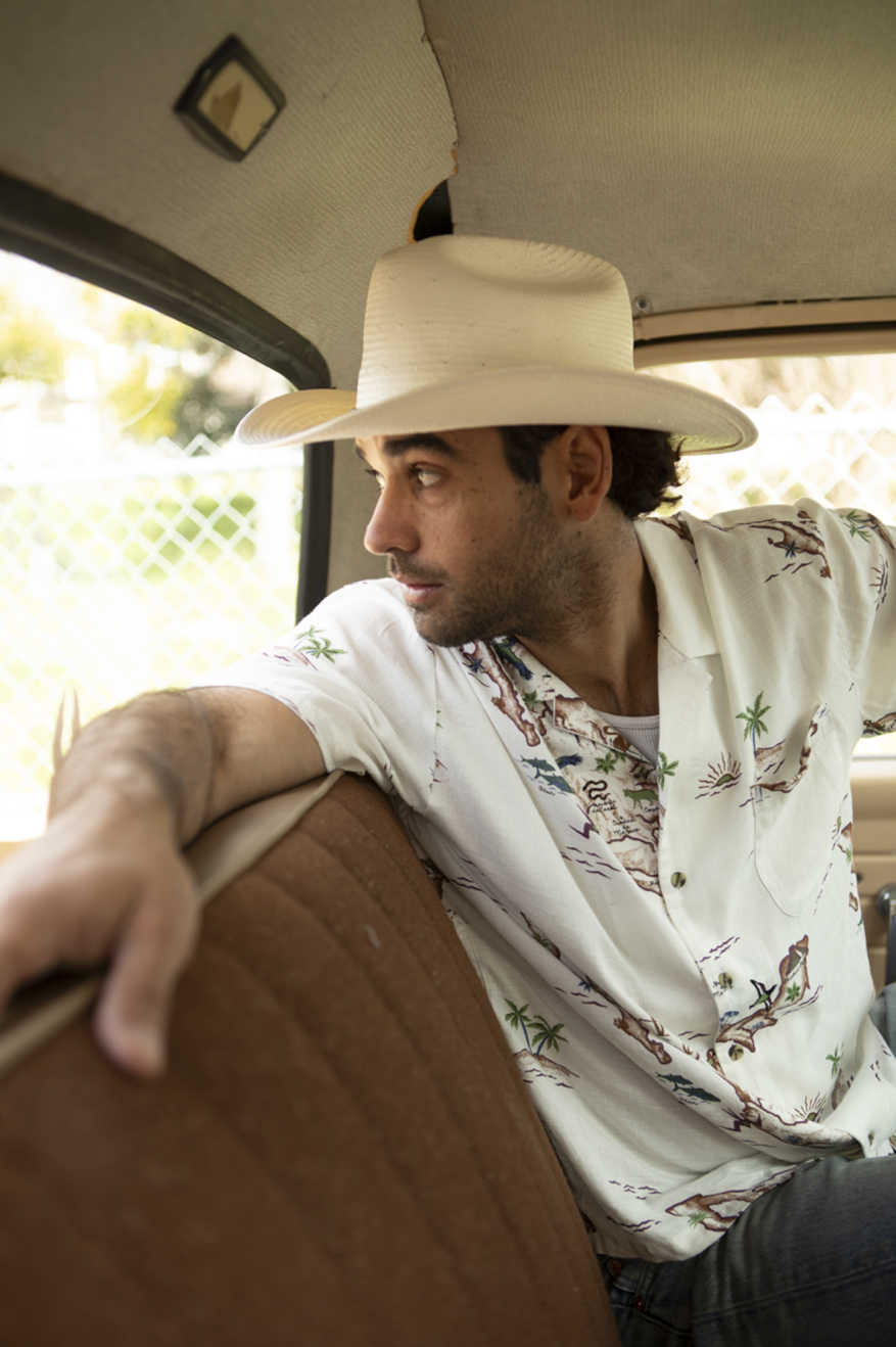 Range Straw Cowboy Hat Off White Brixton