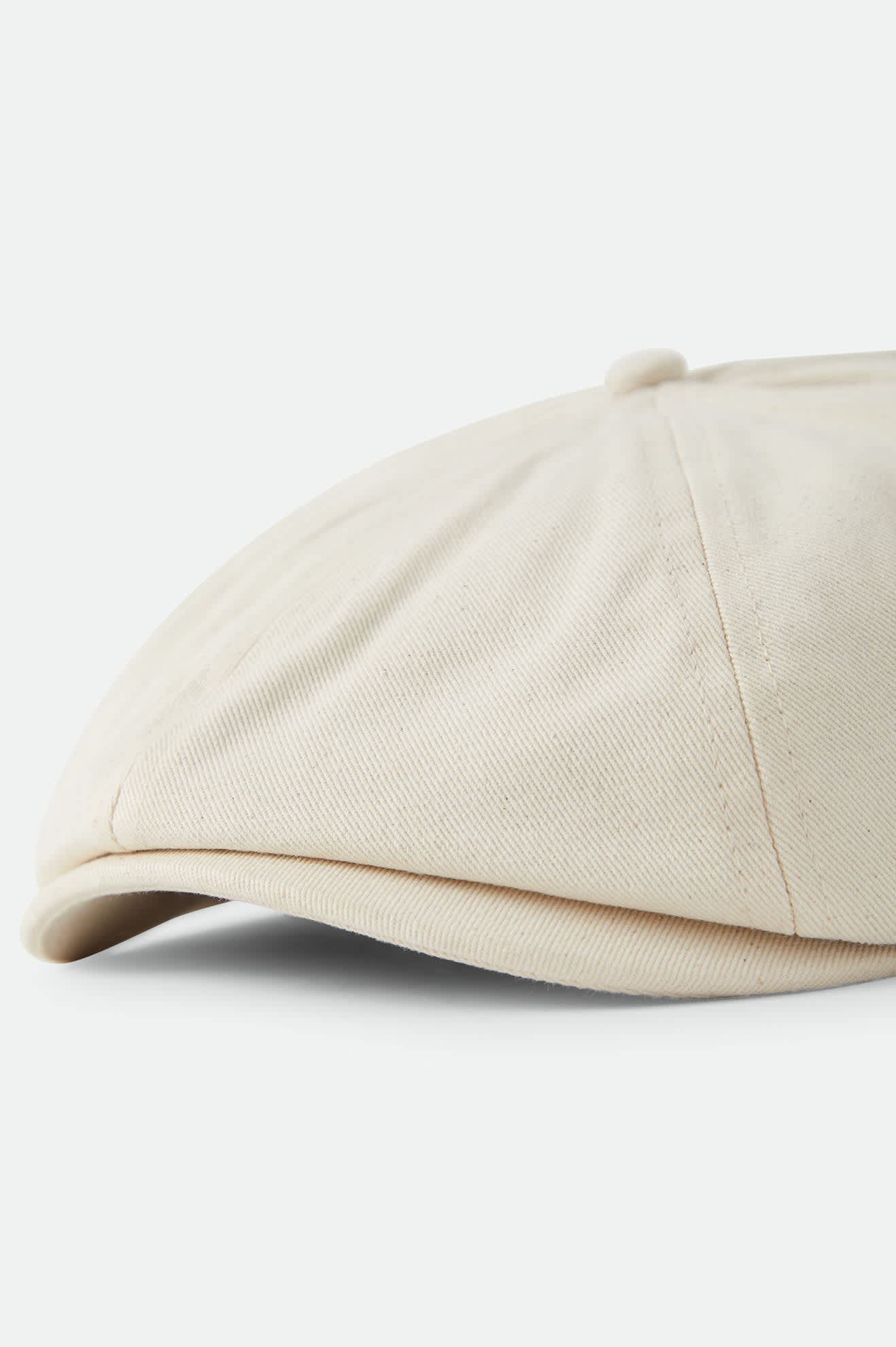 Unisex Brood Newsboy Cap in the color Egret White - Additional Laydown image