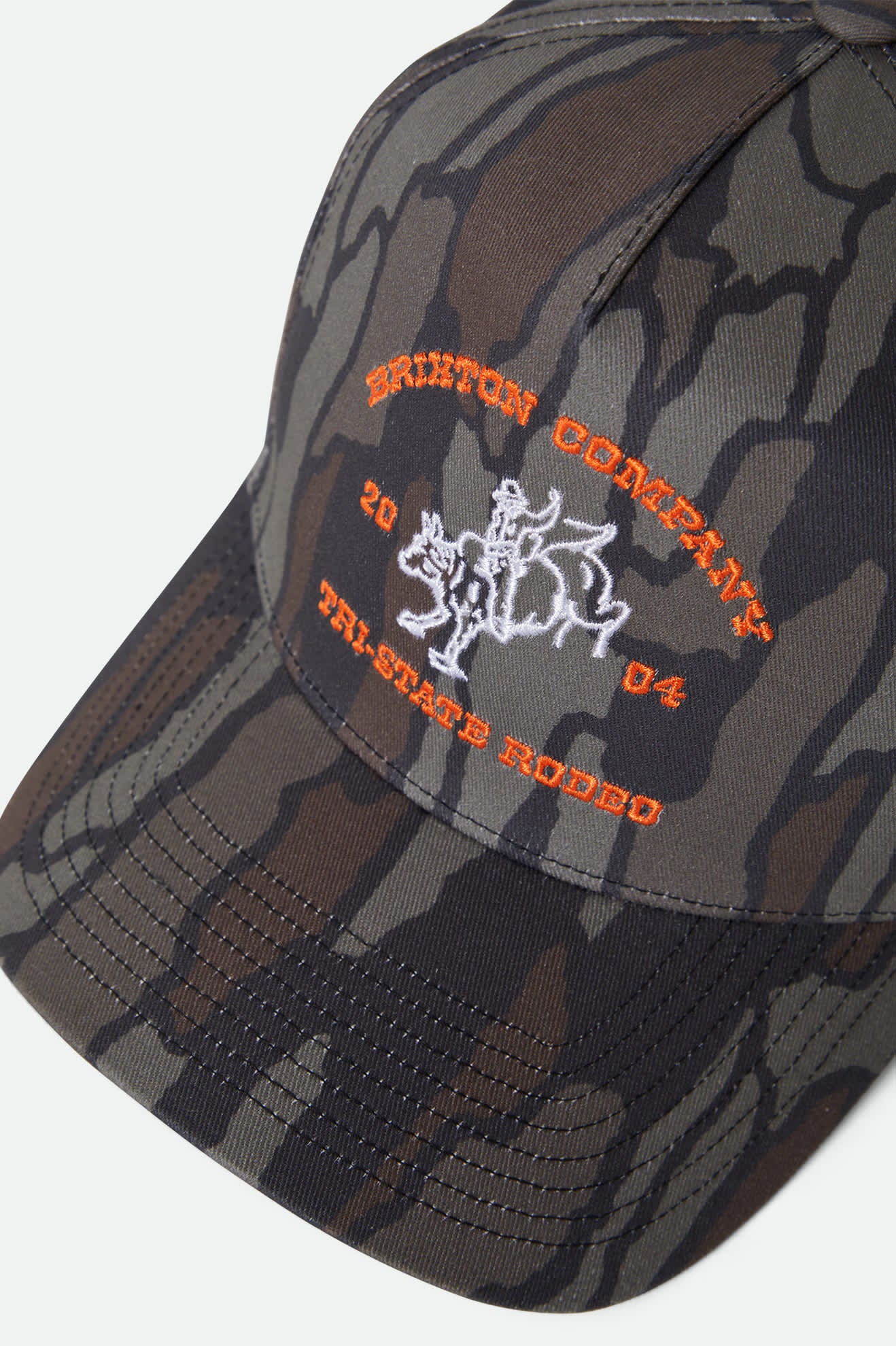 Unisex Danforth Netplus Snapback in the color Bark Camo - Additional Laydown image