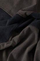 Men's Deco Relaxed Polo T-Shirt in the color Washed Black - Additional Laydown image