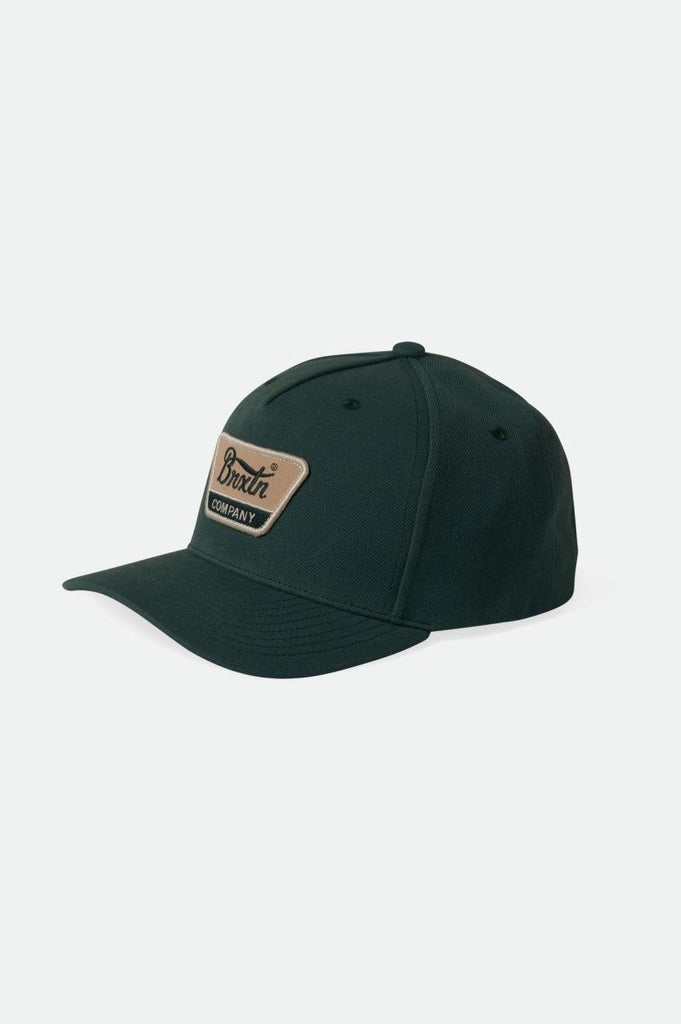 Brixton Linwood C Netplus MP Snapback - Trekking Green/Sand