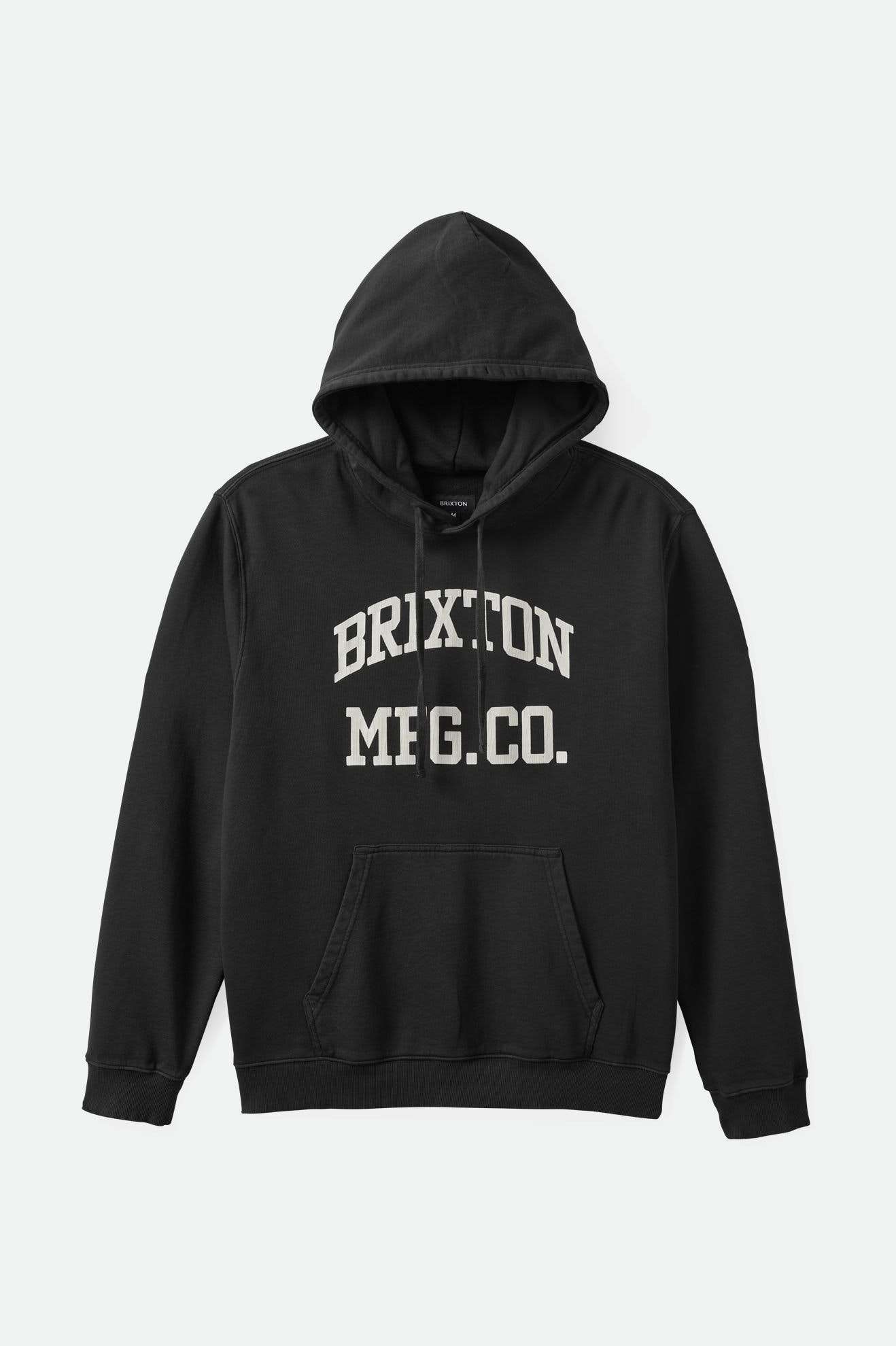 Brixton Varsity Broken Hoodie in Black M