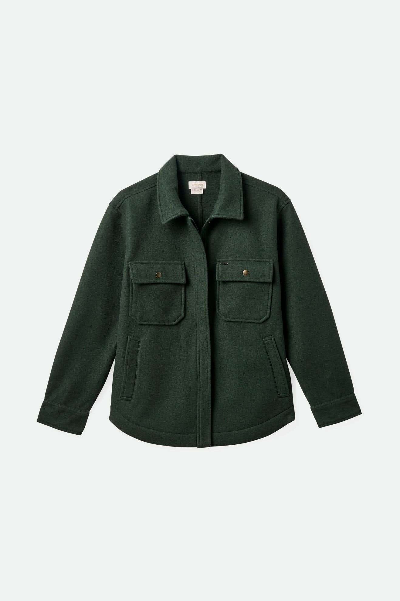 Women's Durham Shirt Jacket - Deep Forest| Main