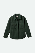 Women's Durham Shirt Jacket - Deep Forest| Main