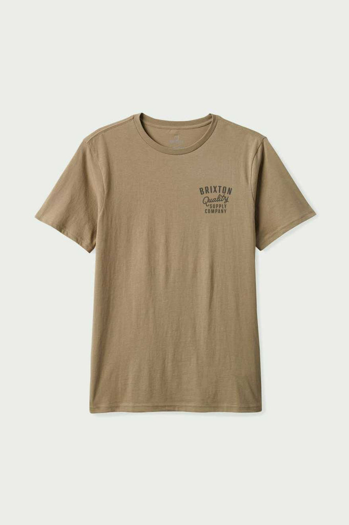 Brixton Hubal S/S Tailored T-Shirt - Oatmeal