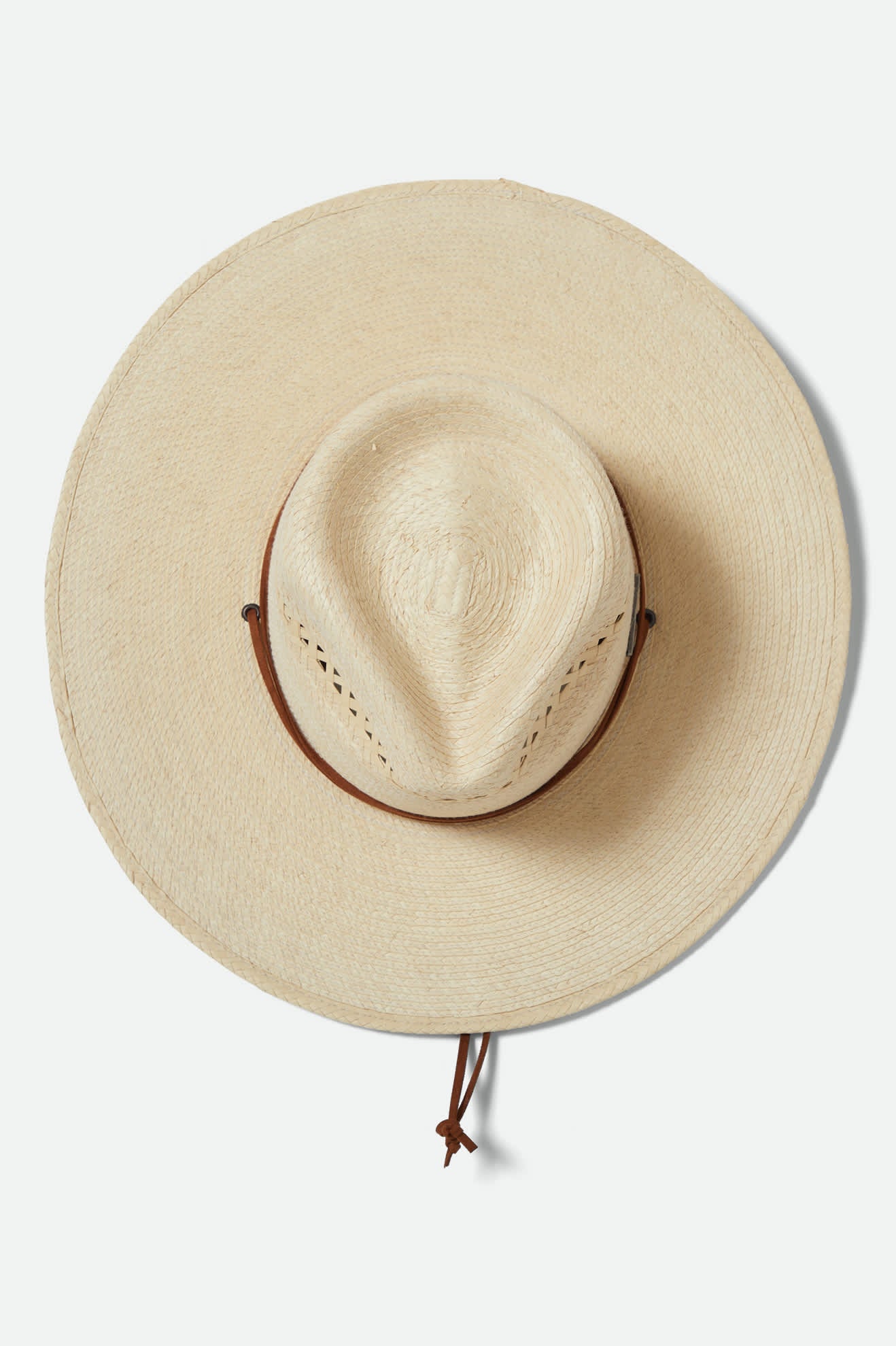 Unisex Beck Straw Rancher Hat in the color Natural - Additional Laydown image