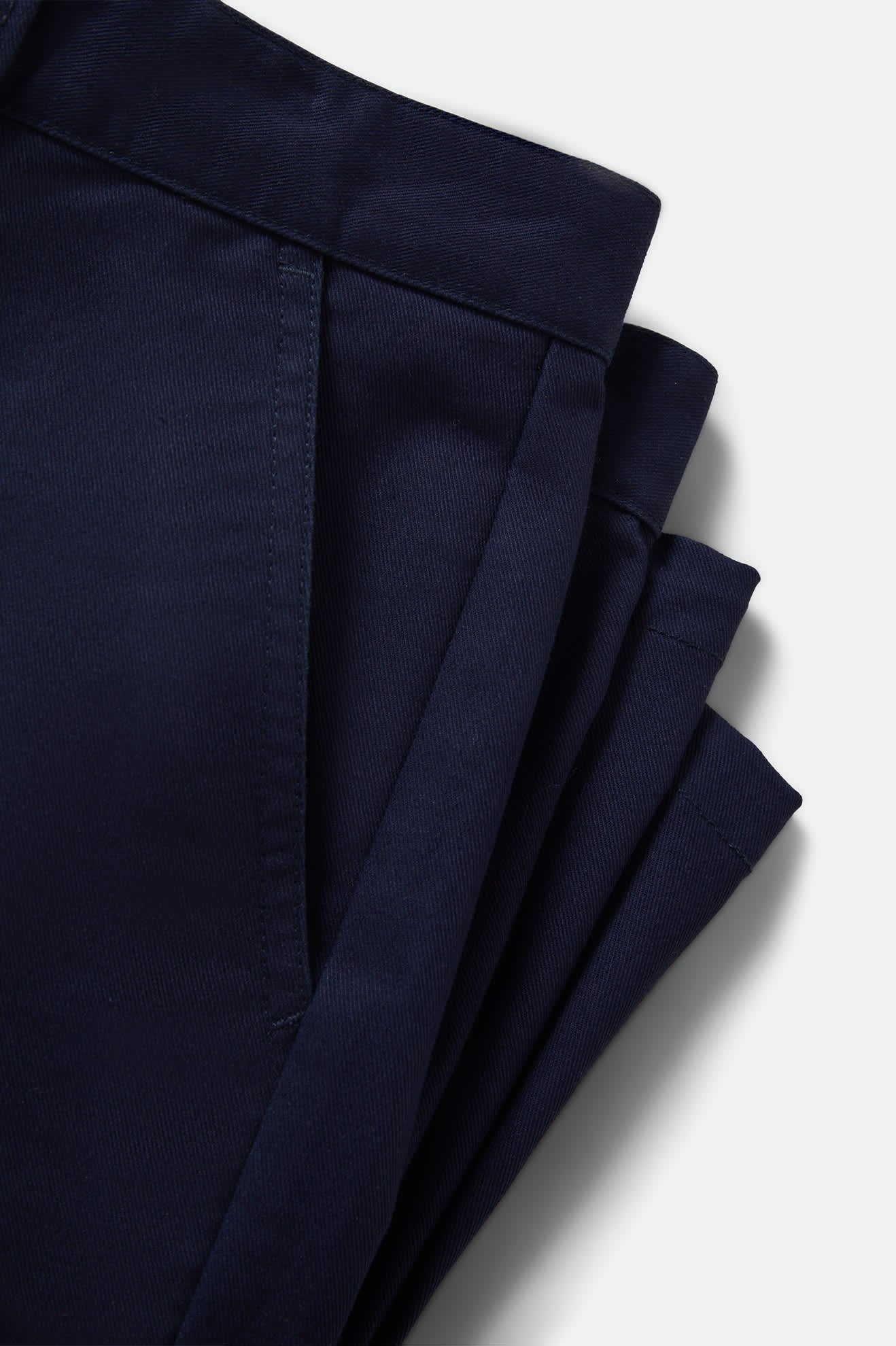 Men's Santo Chino Short in the color Midnight Blue - Additional Laydown image