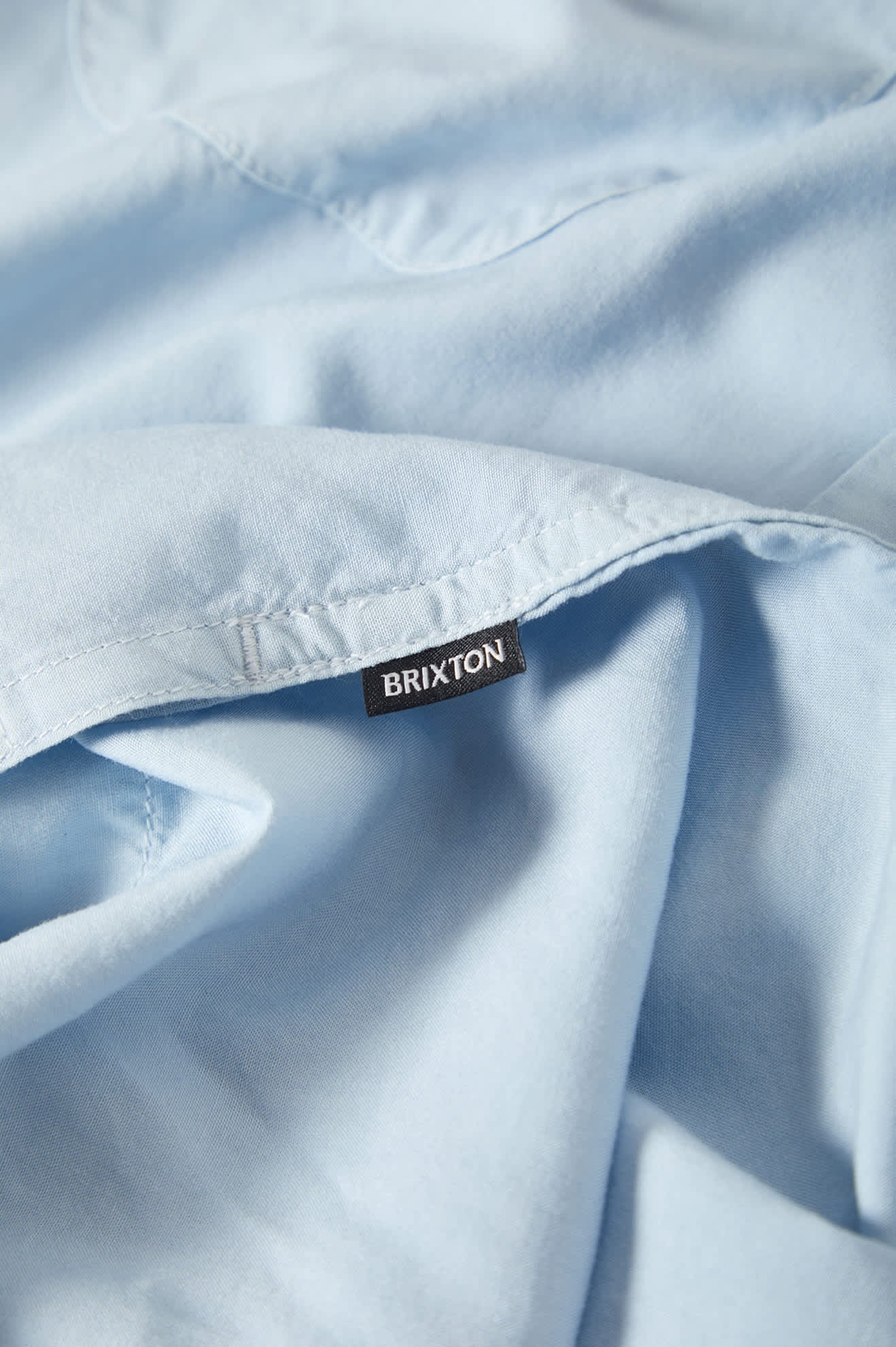 Men's Lafayette Short Sleeve Shirt in the color Blue Aura - Additional Laydown image