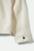 Men's Ford Number One Garage Jacket in the color Wimbledon White - Additional Laydown image