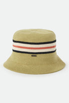 Unisex Redding Knit Packable Hat in the color Green Multi Stripe - Additional Laydown image