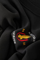 Men's Covall Crew in the color Black - Additional Laydown image