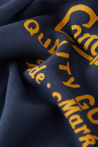Men's Straton Crew in the color Washed Navy - Additional Laydown image