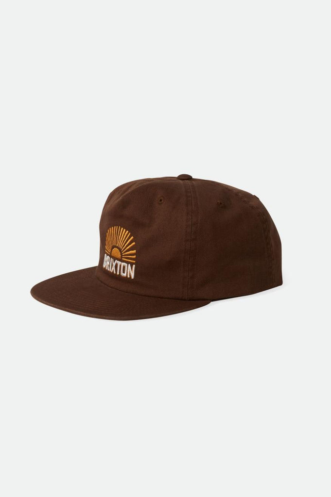 Brixton Sol HP Snapback - Brown Sol Wash