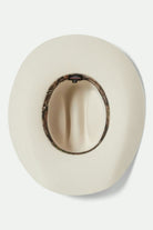 Unisex Ford Truck Country Cowboy Hat in the color Wimbledon White/Camo - Additional Laydown image