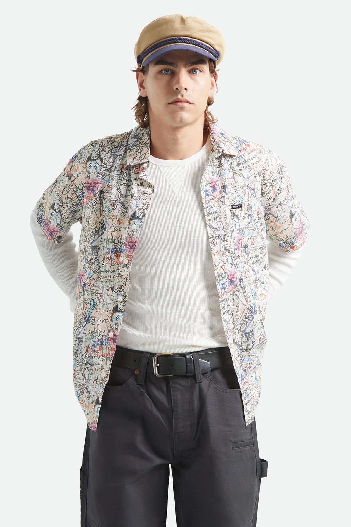 graffiti dress shirt Bertigo Shirt | STAR GRAFFITI Shirt