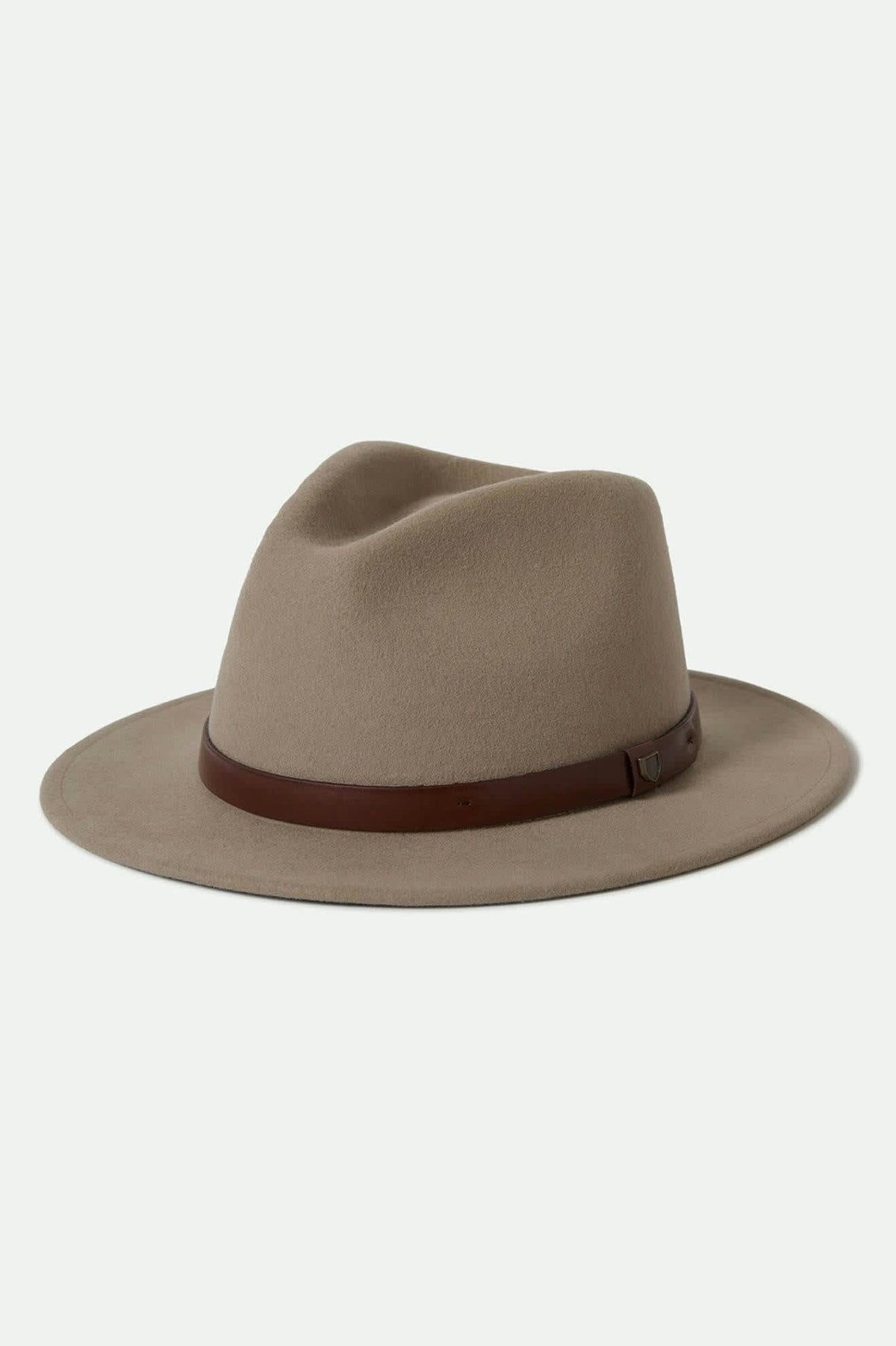 Brixton Cohen Cowboy Hat Coffee Brown Wool XS 6 3/4 Custom  display picture 2