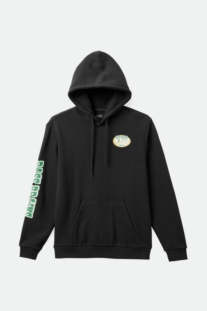 Coors Bull Hoodie Black Brixton