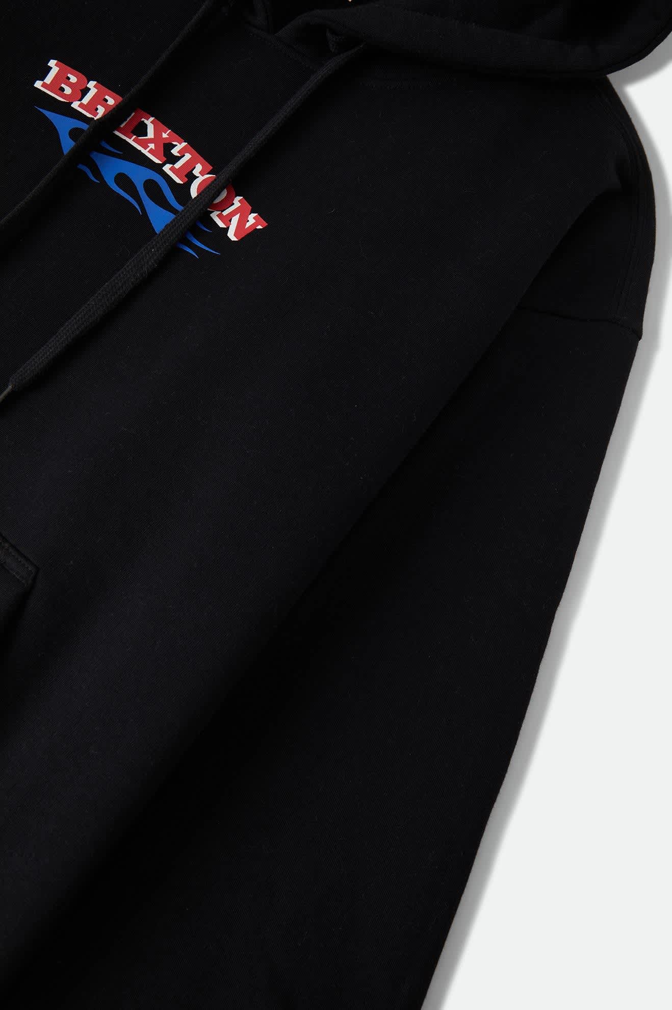 Women's Clifton Hood in the color Black - Additional Laydown image