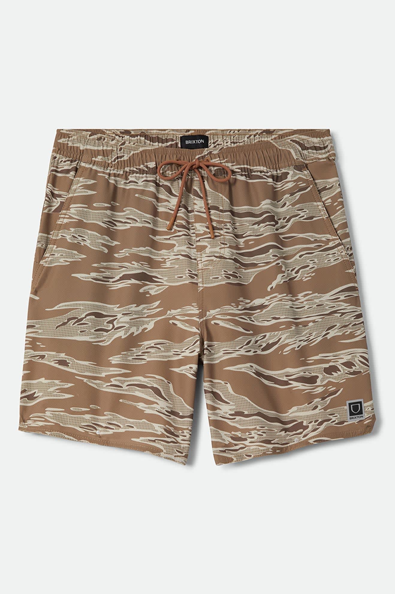 Men's Journey Active Short in the color Desert Tiger Camo - Front Product View