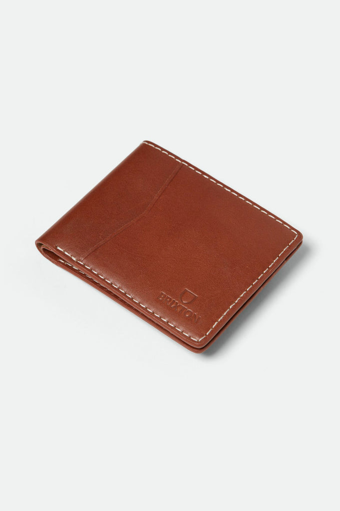 Brixton Traditional Leather Wallet - Brown