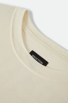 Men's Rainier 1878 Short Sleeve Oversized T-Shirt in the color Natural - Additional Laydown image
