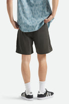 Men's Everyday Corduroy Short in the color Vintage Black - Men's Back View