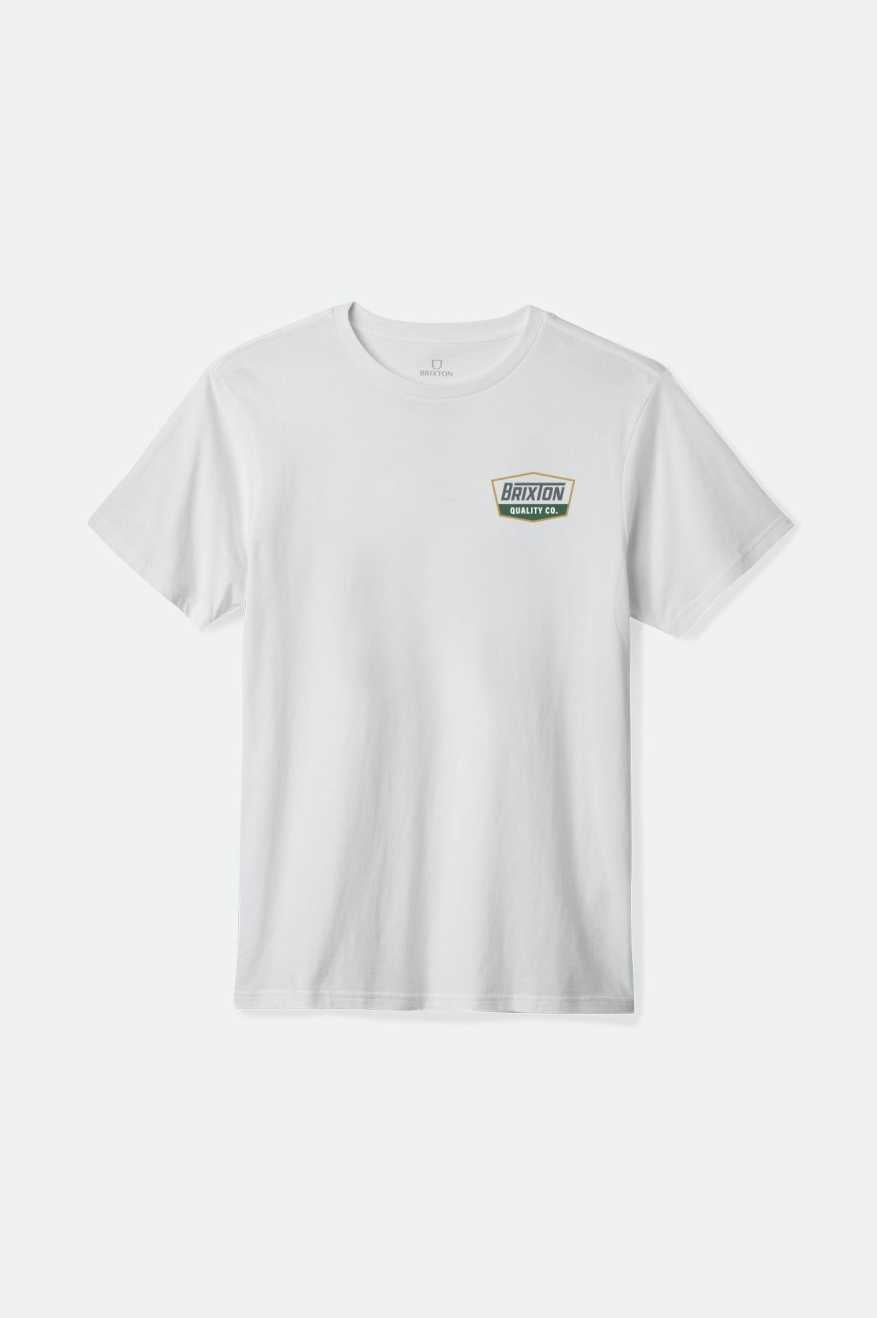 Regal S/S Standard T-Shirt - White/Charcoal