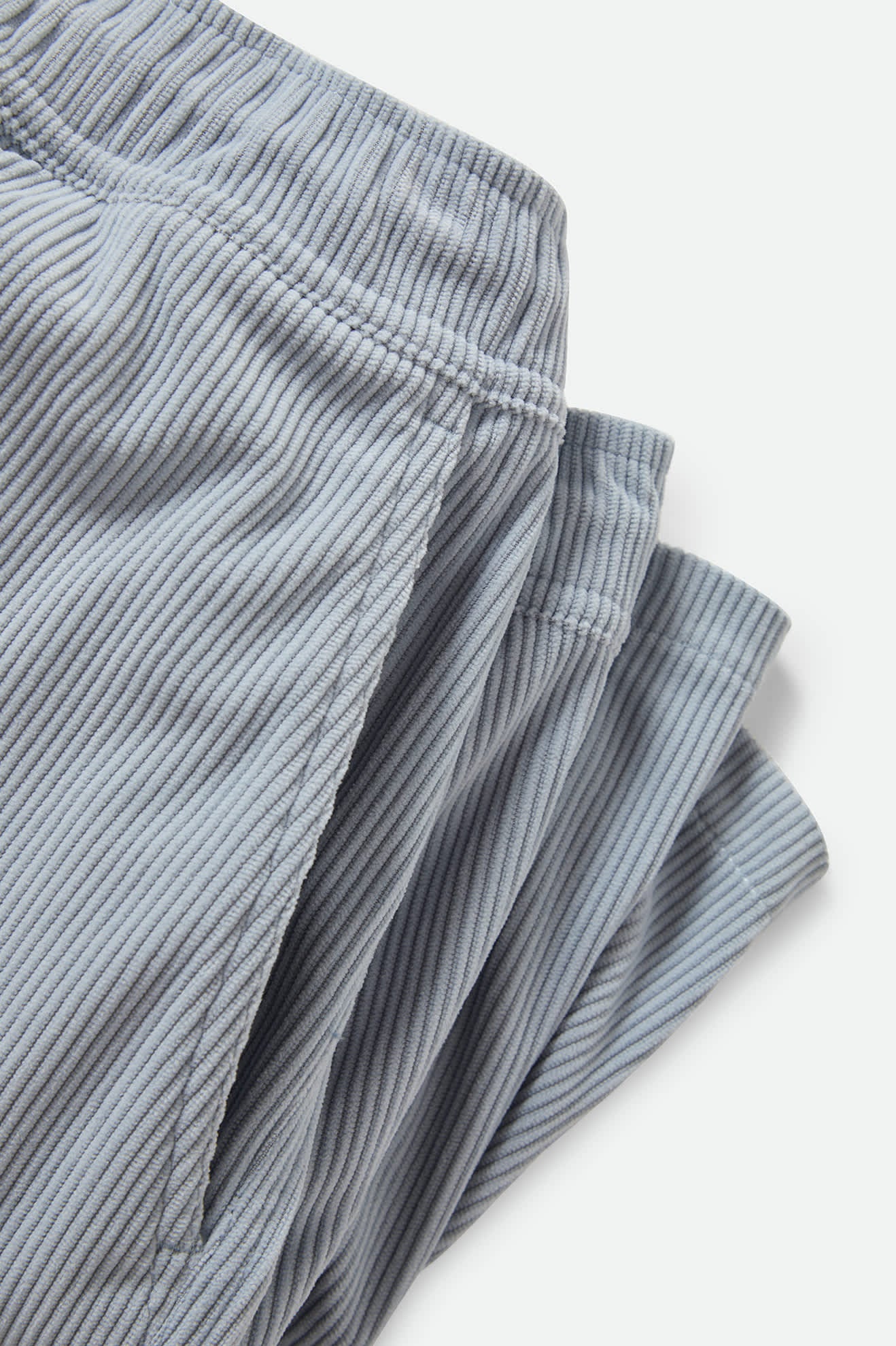 Men's Everyday Corduroy Short in the color Dusty Blue - Additional Laydown image