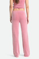 Women's Siesta Knit Pant in the color Adrenaline Rush/White Weave - Women's Back View