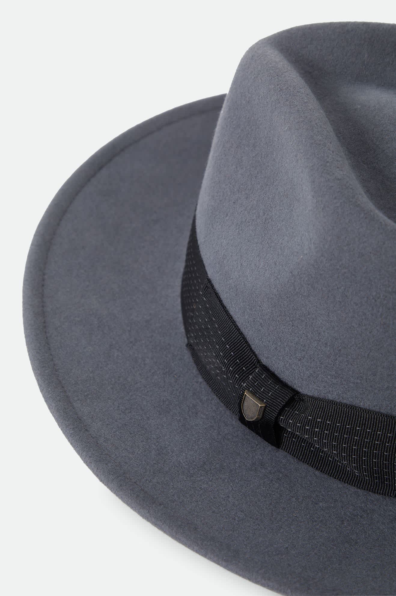 Unisex Eames Fedora in the color Future Grey/Black - Additional Laydown image