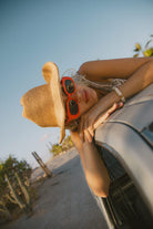 Women's Odessa Straw Packable Cowboy Hat in the color Tan - Men's Lifestyle image