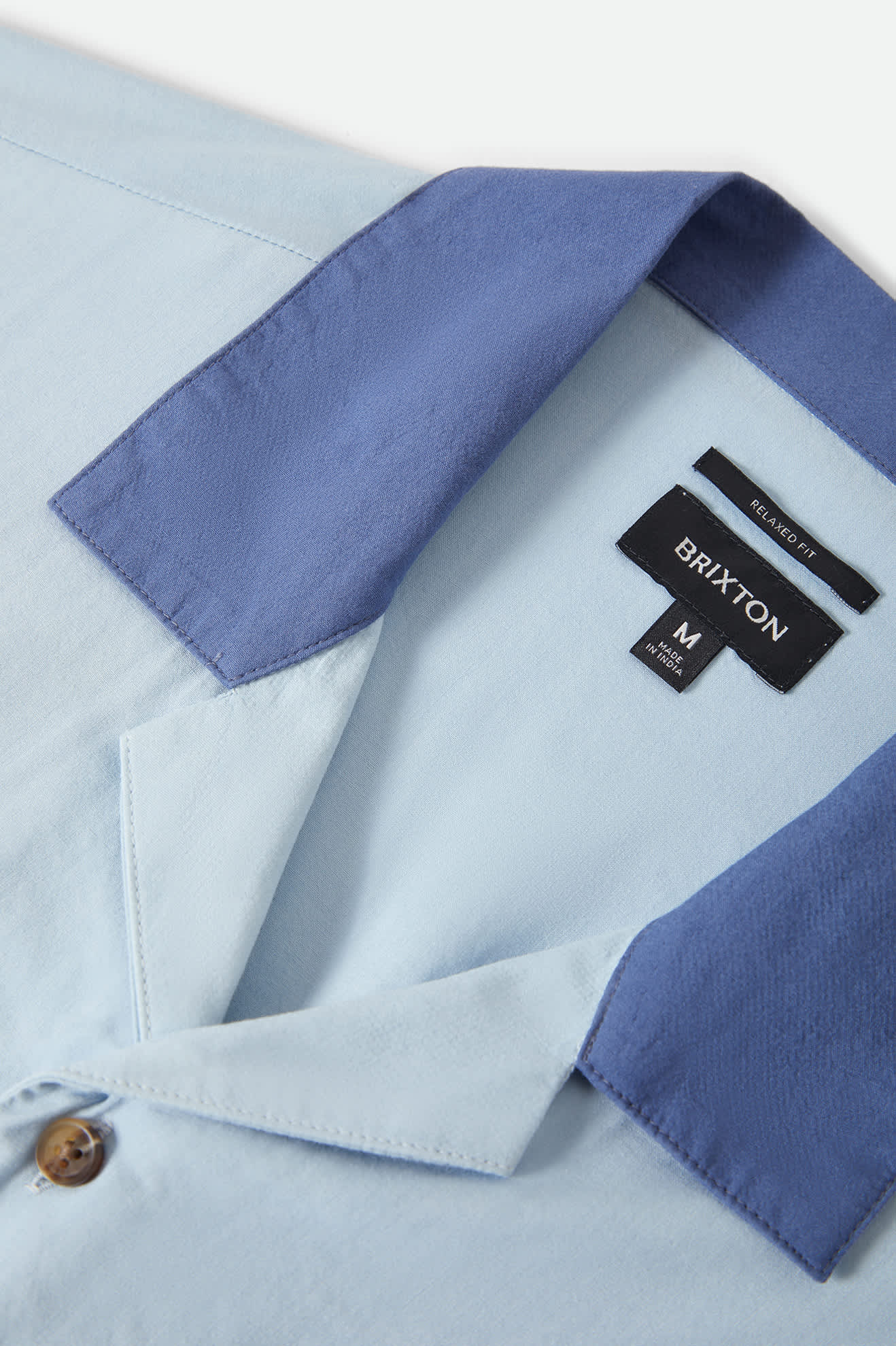 Men's Lafayette Short Sleeve Shirt in the color Blue Aura - Additional Laydown image