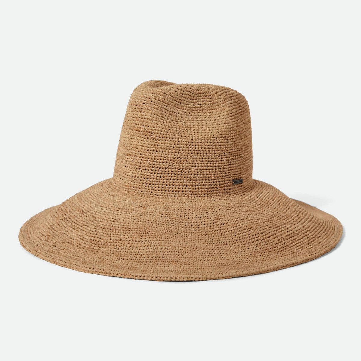 Brixton Cream and Tan Straw Hat + Vacation Hat Bundle Brixton Mitch Packable Sun Hat - Accessories main image 2
