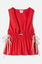 Women's The Bells Top in the color Adrenaline Rush - Front Product View