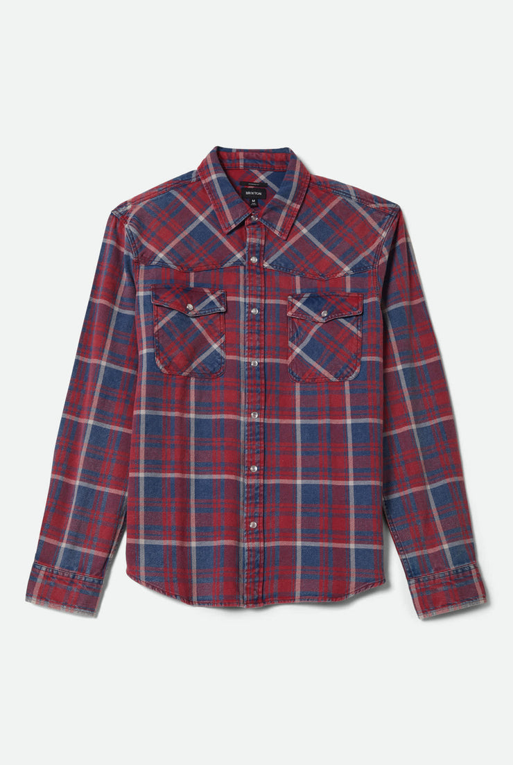 Brixton Men's Flannel Tops - Plaid Flannel Button-ups for Men Brixton Men's Flannel Tops - Plaid Flannel Button-ups for Men