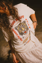 Women's The Getaway Oversized Boyfriend T-Shirt in the color Vintage White - Men's Lifestyle image