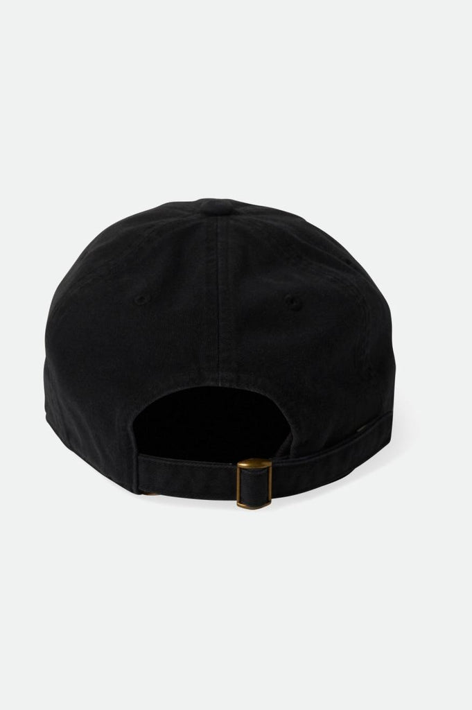 Brixton Woodburn Netplus Adjustable Hat - Black Vintage Wash
