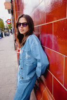 Women's Barn Jacket in the color Light Stone Wash - Women's Lifestyle image