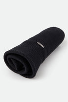 Unisex Redding Knit Packable Hat in the color Black/Black - Additional Laydown image