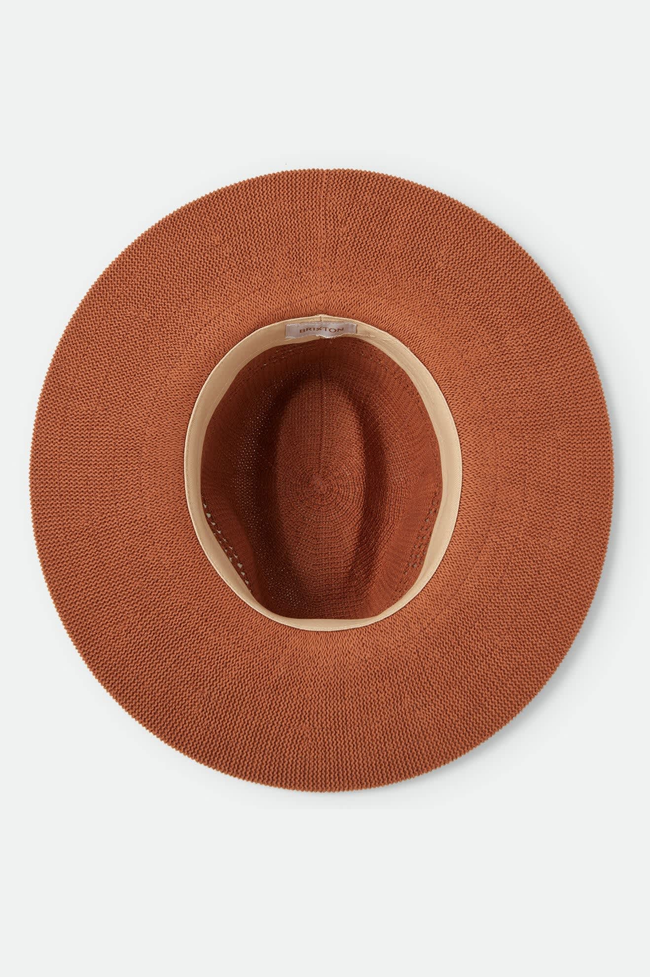 Women's Sophia Knit Packable Hat in the color Caramel - Additional Laydown image