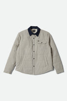 Men's Cass Jacket in the color Whitecap/Mood Indigo Hickory S - Front Product View