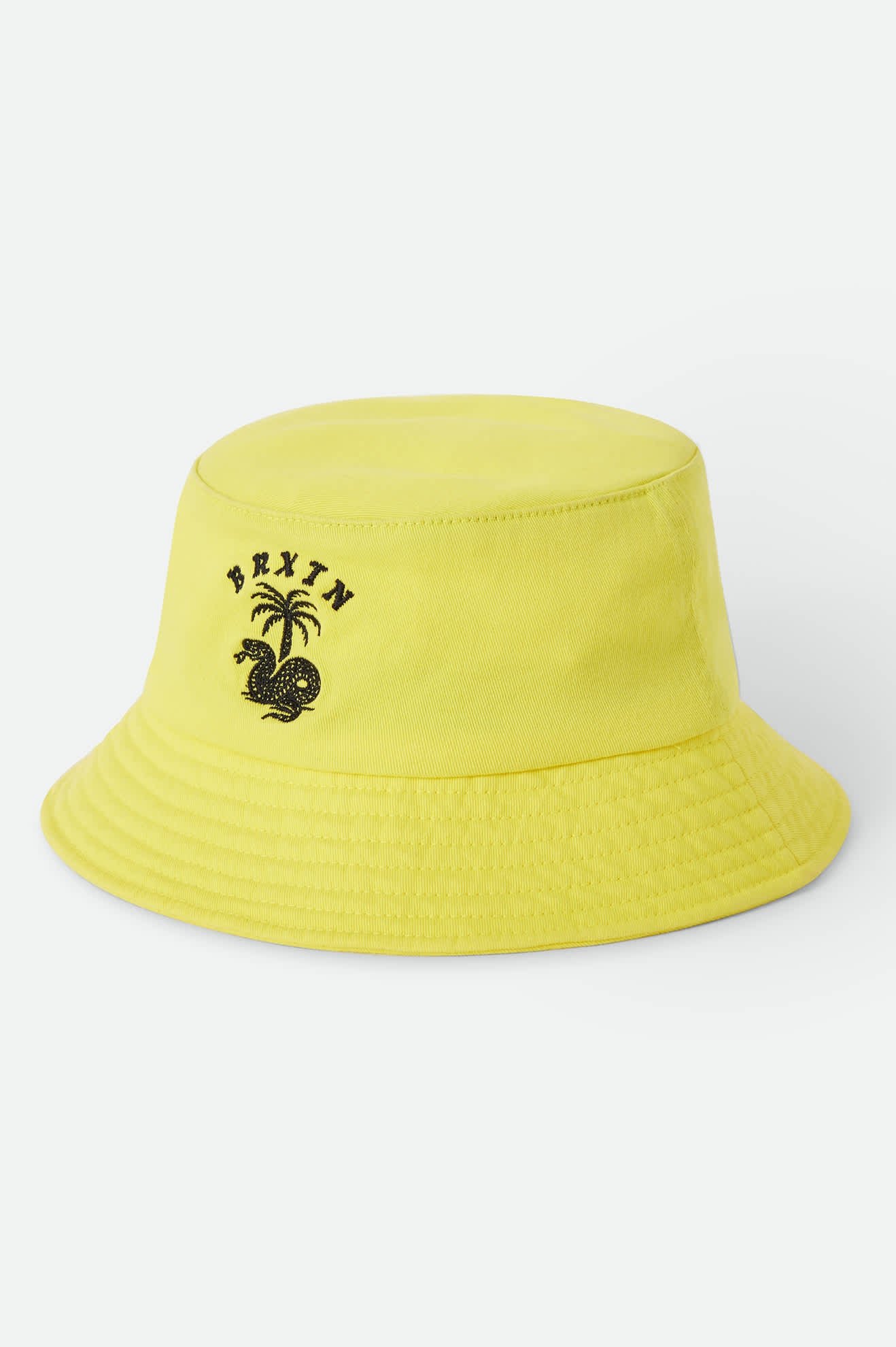 Unisex Serpent Packable Bucket Hat in the color Celestial Yellow - Front Product View